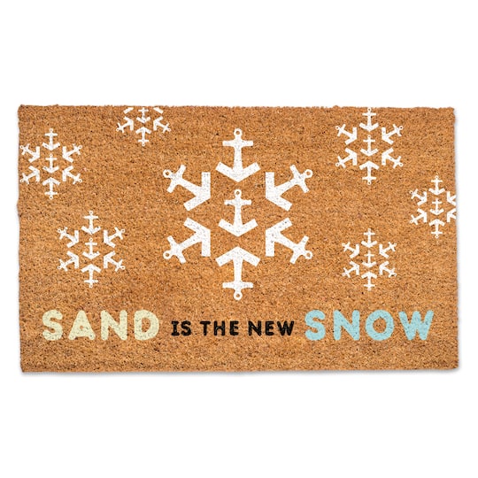 Sand is the New Snow Door Mat